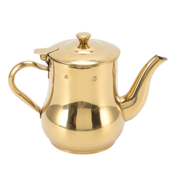500 ml kaffekande i rustfrit stål med tekande til kaffe, køkken, guld