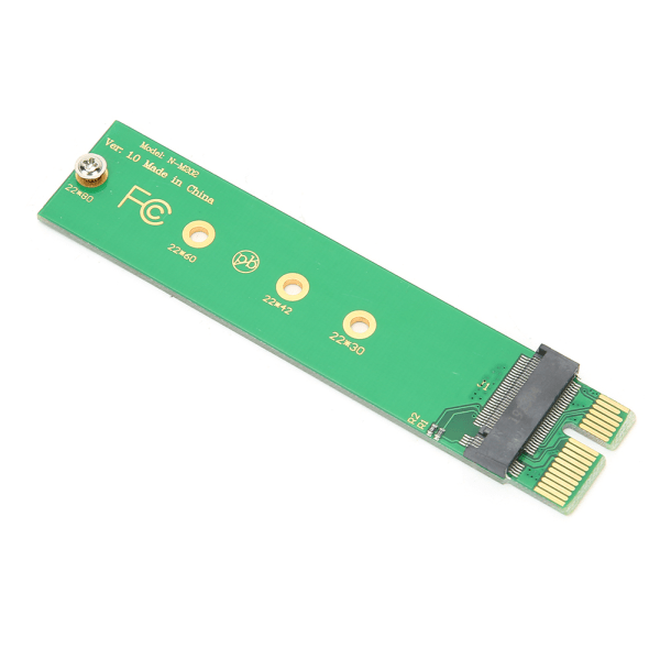 PCI E till NGFF M.2 hårddisk NVME-adapterkort SSD hårddiskkortläsare PCI E 1X testkort