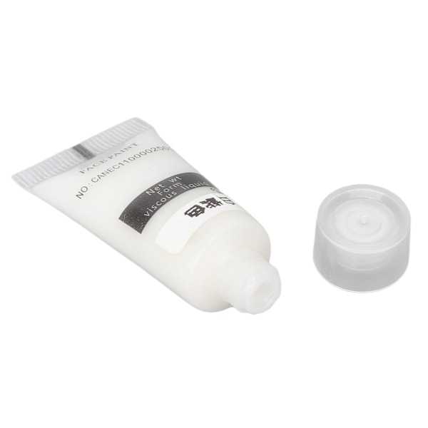 Lysende maling DIY Craft Ansikt Kroppsharpiks Art Creation Bright Luminous Nail Art Paint 0,4 oz White Lilla