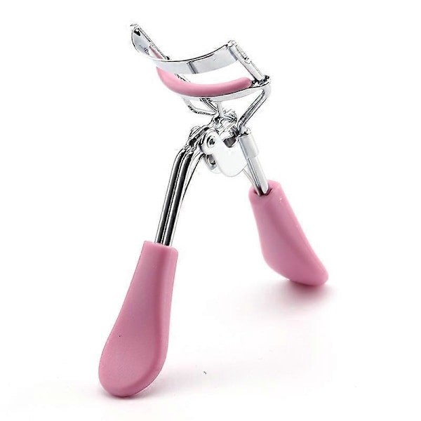 Rosa Ögonfransböjare med 4 Refill-kuddar - Designad för att inte nypa eller dra, bara böjer ögonfransarna och fransraden avsevärt på ett