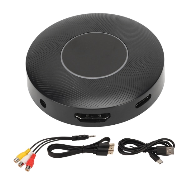 WiFi Display Adapter Dongle 4K HD Support 2,4 5GHz trådlös HD Multimedia Interface Receiver för TV Projektor Monitor