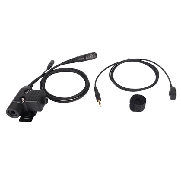 PTT Adapter Bakklemme Bærbar Walkie Talkie Headset Adapter for MOTOROLA Xir P6600 P6620 DP2400 MTP3250