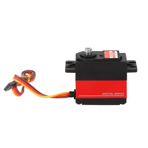 PDI‑6221MG 20KG Servo Erstatningsopgraderingstilbehør til RC Drone Model Sort