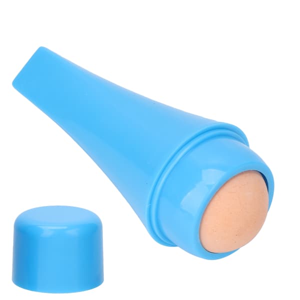 Vulkanisk olieabsorberende ansigtsrulle Ansigtsrensende oliekontrolrulle Massager Blå