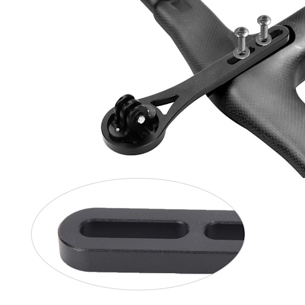 Cykelkodstabell förlängd fäste förlängningshållare med adapterbas för utomhuscykling