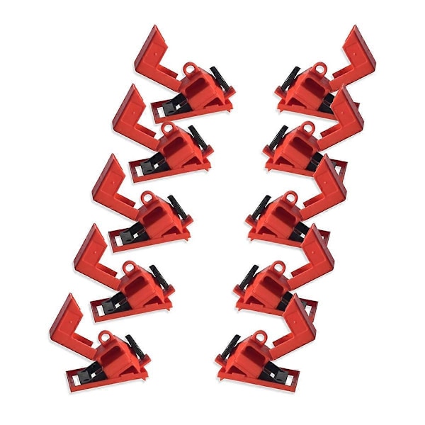 Til 120-277V Clamp-on Elektrisk Enpolet Afbryder Lås Ud