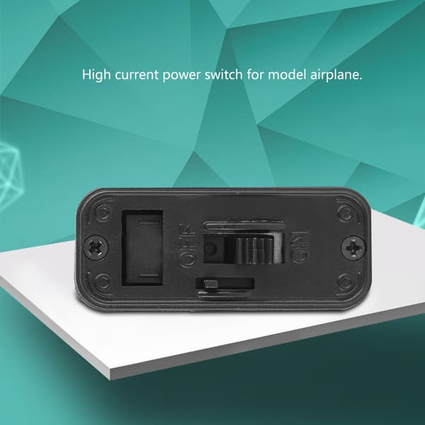 Højstrøms on/off-kontakter RC Flymodel Switch Kontrolsystem Tilbehør
