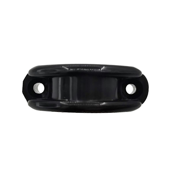 Marinebåd Fairlead Sort Nylon Bullseyes 12 mm 1/2 tomme