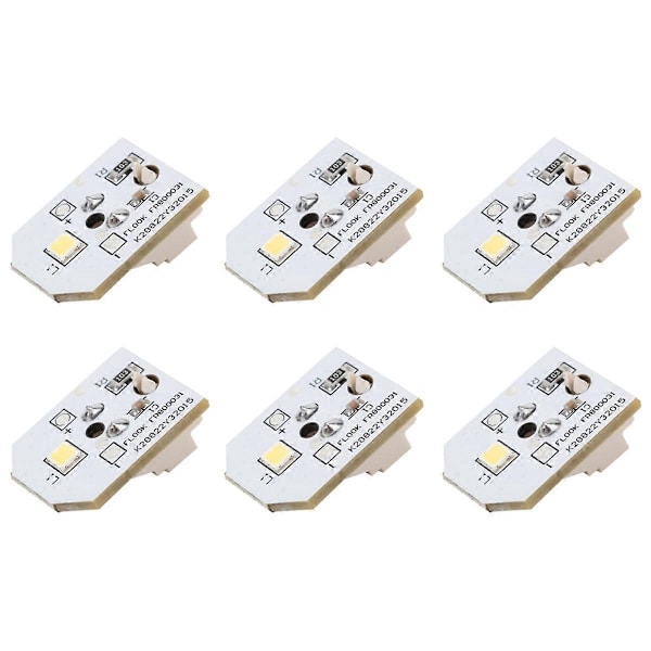 6 stk. WR55X11132 LED-lys for kjøleskap