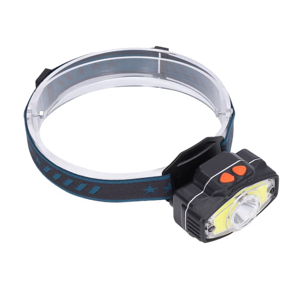 COB Hodelykt Høy Lysstyrke Induksjon Hodelykt USB Lading Vanntett Hodelykt for Camping