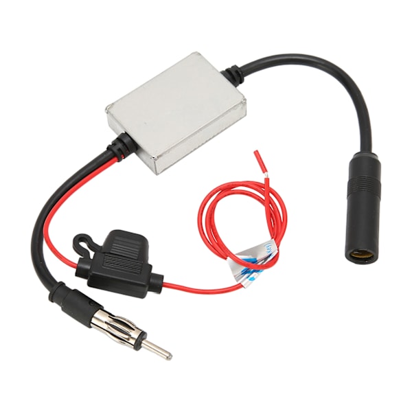 Autostereo FM-radion antennin signaalinvakain 12 V:n DIN- power matkailuautojen maastoautoille