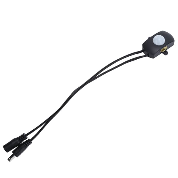 DC6V-24V LED-list Infraröd Människokroppsdetekteringssensor LED Infraröd Kroppssensor Svart