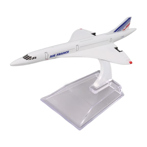 Meget Realistisk Støbt Flymodel - 15,5 cm Længde