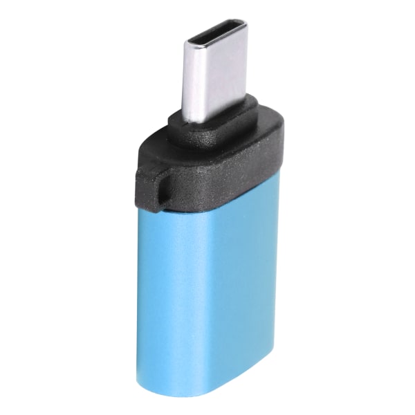 USB3.0 Hona till TypeC Adapter Converter Laddningsdata OTG Stretch Head utan kedja (blå)