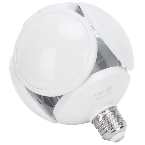 40W 85-265V E27 LED Foldepære Spotlight Loftslampe til Farm Drivhusbelysning