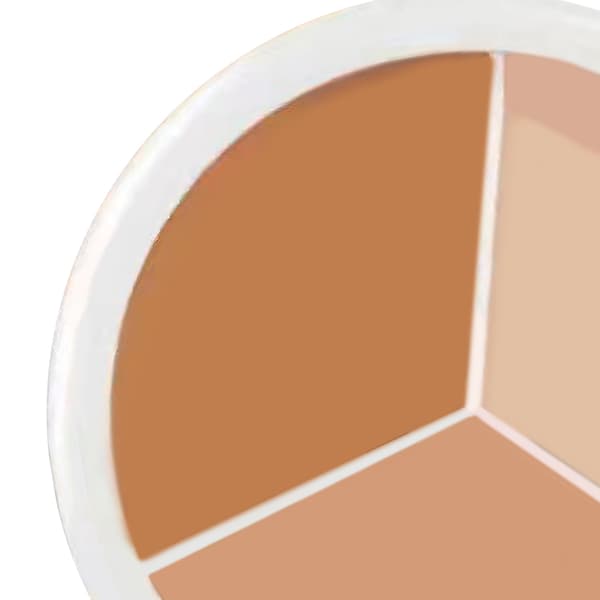 Ansiktshud Concealer Trefarget Flekkdekkende Krem for å Dekke Ansiktsflekker, Merker, Mørke Ringer Under Øynene