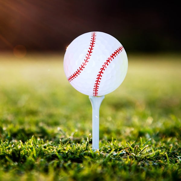 6 stk bærbar golfballer sportsøving gaveballer tilbehør for konkurransebruk