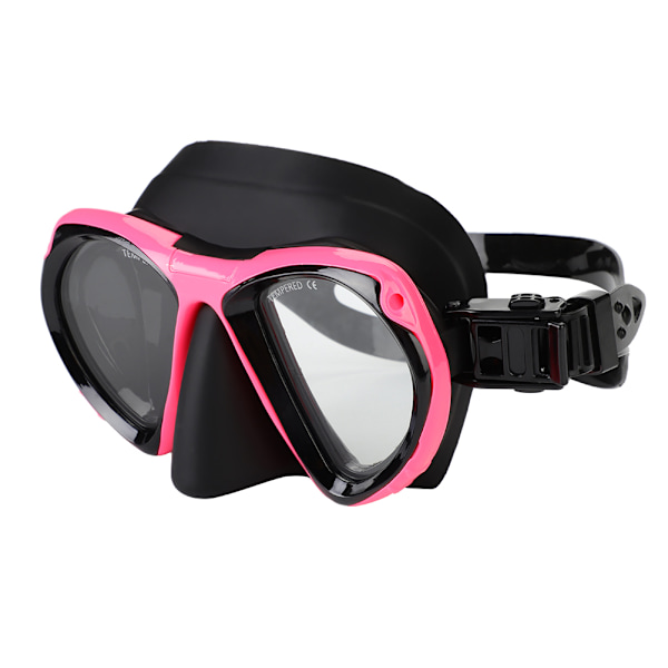 KEEP DIVING Voksen Snorkling Dykning Maske Briller Briller Undervandsudstyr (Rose Rød)