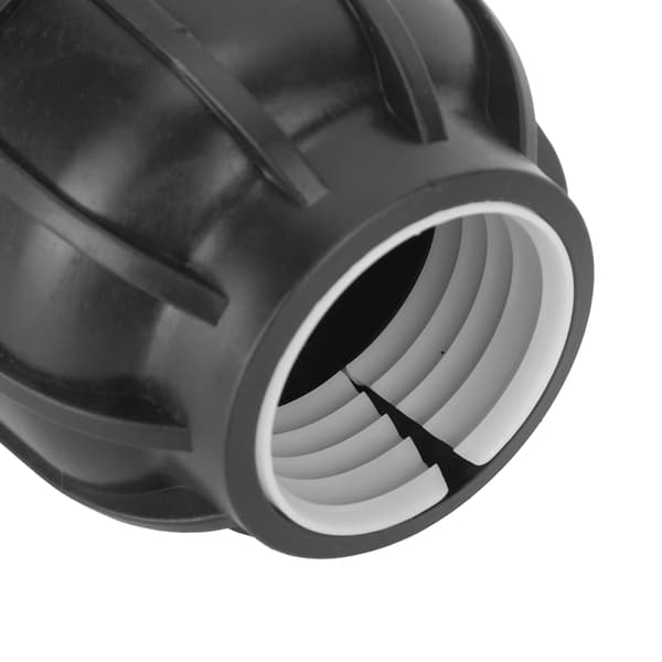 PE plast 50 mm diameter kuleventilkobling vannrørkobling tilbehør