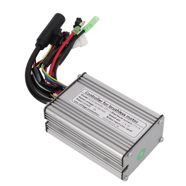 Sähköpyörä 36V/48V Siniaalto 17A Ohjain 250W 350W Moottorille Valoviivalla