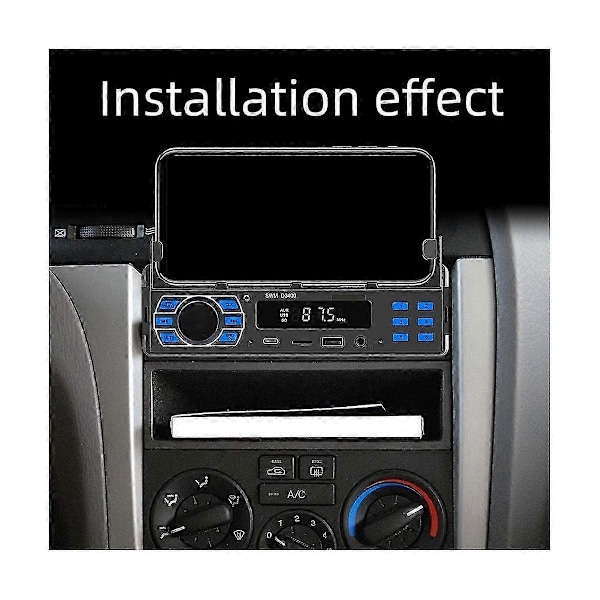 Bracket Bil Bluetooth Afspiller Multifunktion Kan Lokalisere og Finde Bil U Disk Plug-In Kort HD Tabsfri