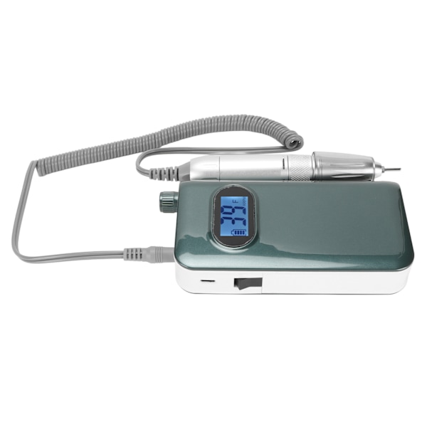 40000 RPM Nagelborrmaskin CW CCW Rotation Värmeavledning Elektrisk spikslipmaskin Mörkgrön