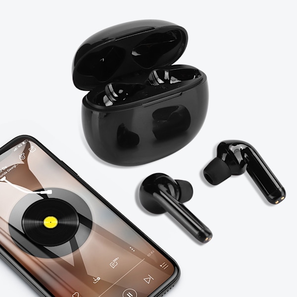 Vattentäta trådlösa hörlurar T15 TWS Bluetooth 5.0 In Ear-hörlurar Mini-headset