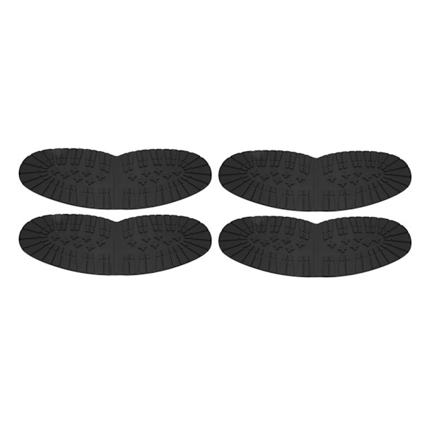 4 par skor Gummi framfotssula för kvinna halkbeständighet Klippbar mjuk flexibel skosula Reparation för sportskor