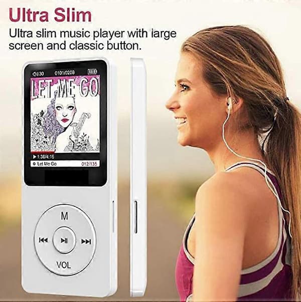 Mp3 / MP4 Bluetooth Extern E-bok Studentroman Multifunktionell Extern FM 8Go