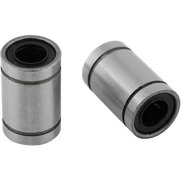 10 st LM8UU 8mm Linjär Kullager Dubbeltätad Ring för Stång 3D-skrivare CNC-delar