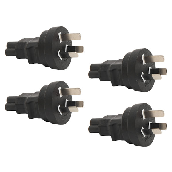 AU-kontakt til IEC320 C5 strømadapter 3-polet AU-kontakt til C5-omformer for bærbar PC-strømadapter skriver AU-kontakt 100‑250V
