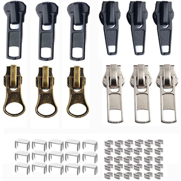 Universal Zipper Slider Kit - 57st, #5 storlek
