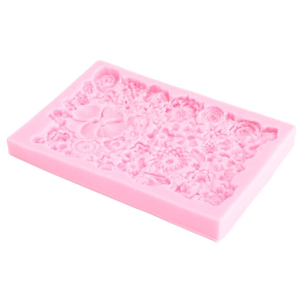 Fondantform, klebefri, enkel å løsne, luktfri silikon DIY bakeform for sjokoladekake, cupcake-dekorasjon