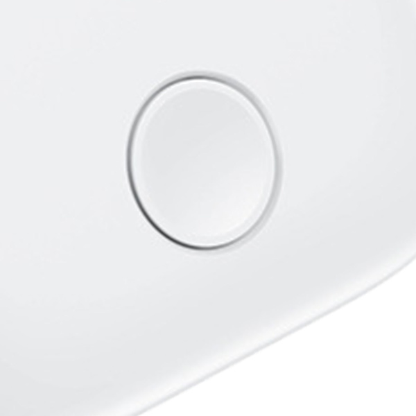 Smart Key Finder Locator GPS-sporingsenhed Vedhæftningselement Nøgler Pung Taske Locator til IPhone Hvid