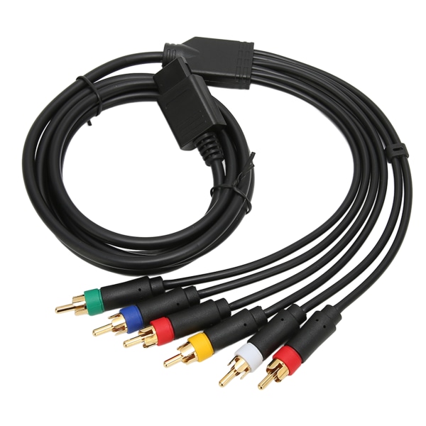 RGB RGBS multifunktionell kompositkabelsladd Hög flexibilitet Mjuk stabil komponent AV-kabel med 4 BNC-huvuden