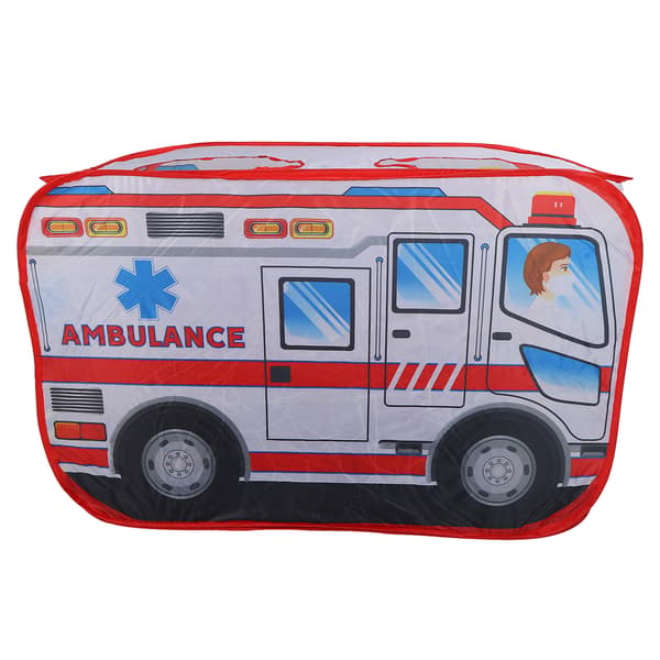 Sammenleggbart barnetelt Innendørs Utendørs Lekehus Ambulanse Sammenleggbart Pop Up Leketelt
