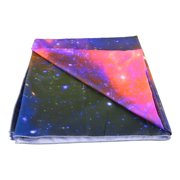 Blacklight Tapestry Star Sky Nebula Style Blød hudvenlig Glødende i mørkt UV-reaktivt Tapestry til Soveværelsesfest GTXK (155) 230x180cm/90.6x70.9in