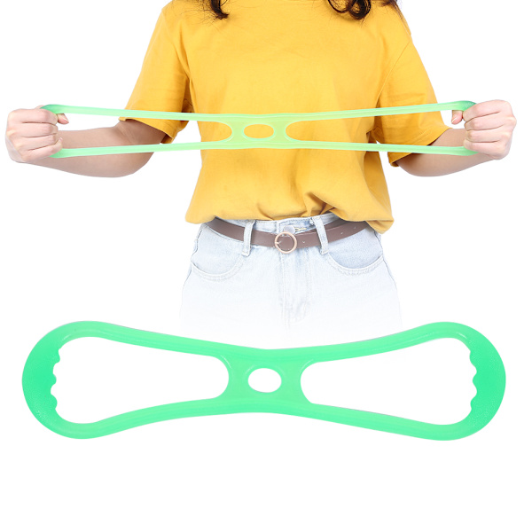 Unisex Muskeltränings Elastiska Spänningsmotståndsband Fitness Träningsdragrep