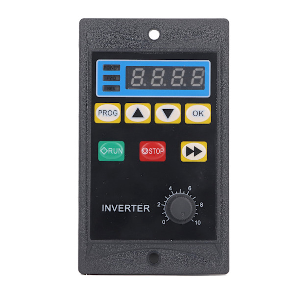 Frekvensomriktare 1PH 176‑264V ingång 3PH 0‑220V utgång 400W VFD för pump