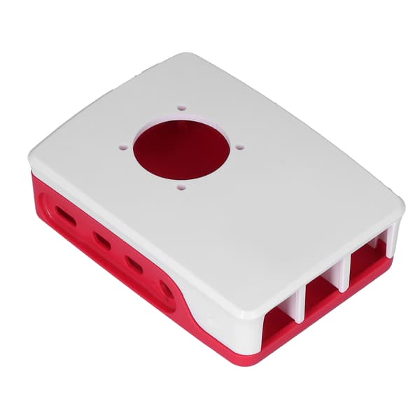 Suojakotelo Raspberry Pi:lle ABS-kotelo tuulettimella, musta tuuletin
