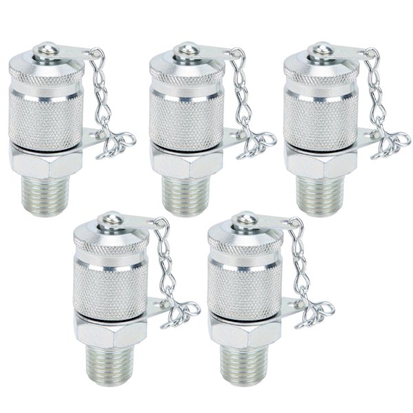 5 st hydraulisk testadapter gängtestkopplingar tryckmätning PT/PPTNPT1/4