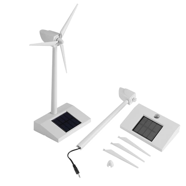 Mini Solenergi Vindmølle Leketøy Barn Vitenskap Undervisningsverktøy Hjemmedekorasjon