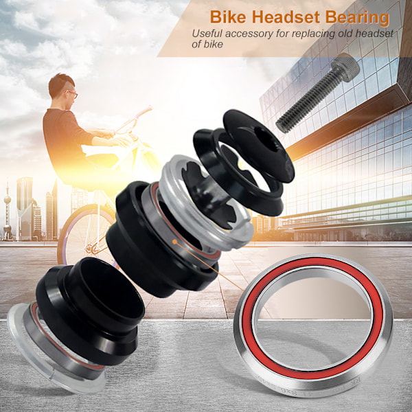 Risk General Steel Bike Headset Bearings Repair Parts Accessory (41.8mm)