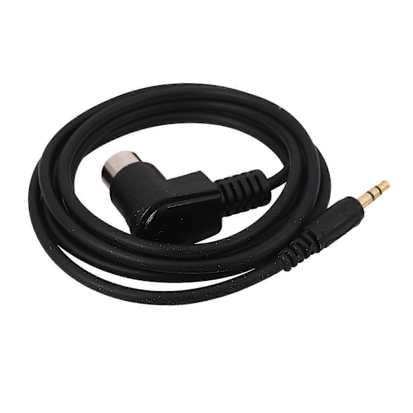 Bil 3,5 mm AUX-ingång Adapter Ljudkabel Mini AUX 8-Pin M-BUS CD-växlarkabel kompatibel med Guldplugg