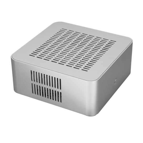 Skrivbordsdatorfodral Bra värmeavledning Utsökt kompakt Mini HTPC-fodral för hemmavideodator