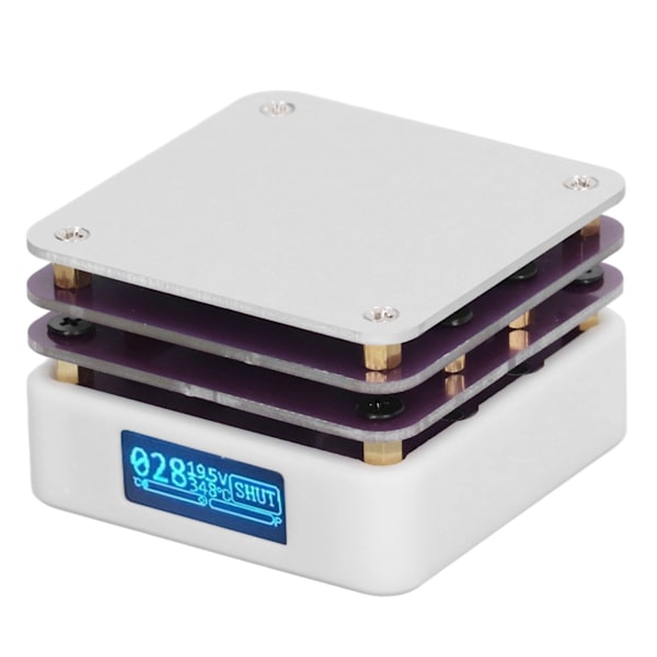 Oppvarming Loddeplate Sveis Varme Forvarming Chip Sveisestasjon 20V Mini Smart Termostat for Reparasjon DIY Laboratorium