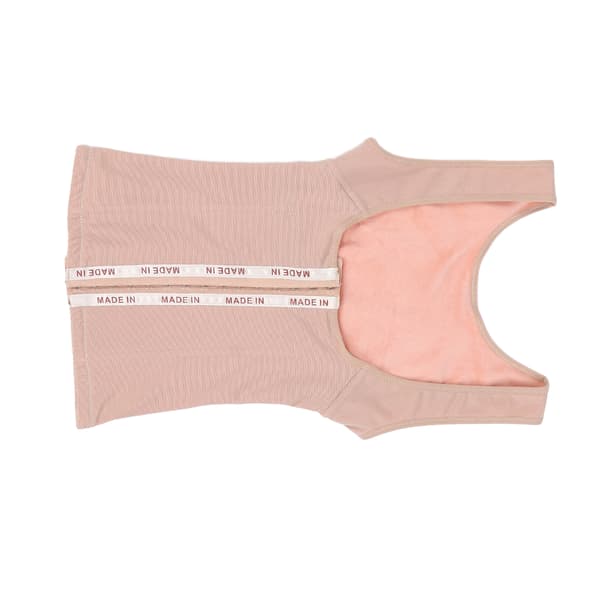 Dame Shapewear Varm Uld Mavekontrol Balde Løfter Kropsformer Åben Buste Bodysuit til Vinter Efterår (Hudfarve)M