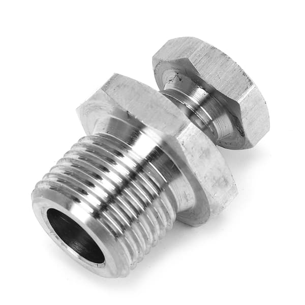 O2 Bung Reducer Adapter M18 x 1.50 til M12 x 1.25 Passer til Silvia S13 S14