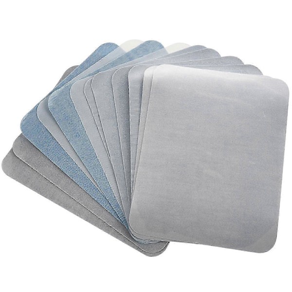10 st Termiska Självhäftande Stryklappar Jeans Väska Hatt Reparation Dekor Design