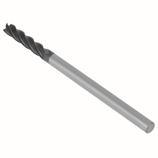 1 stk. HRC45 Wolframkarbid 4-skærs fræser CNC fræser 6mm diameter x 100mm længde